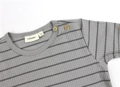 Lil Atelier limestone stribet top